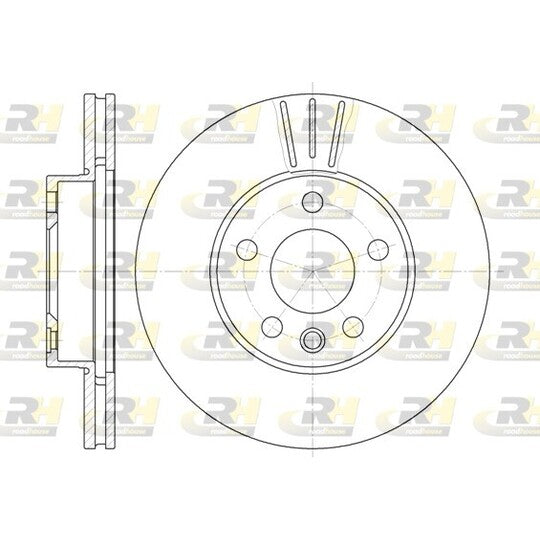 Roadhouse Brake Disc to suit Ford, VW, Seat