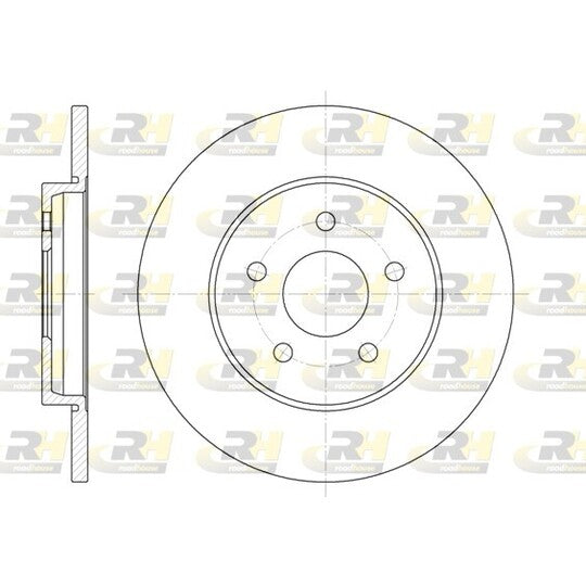 Roadhouse Brake Disc to suit Ford, VW, Jaguar