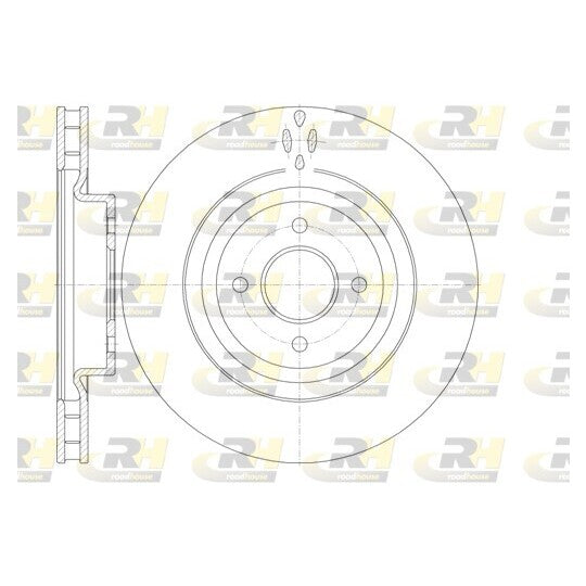 Roadhouse Brake Disc to suit Ford