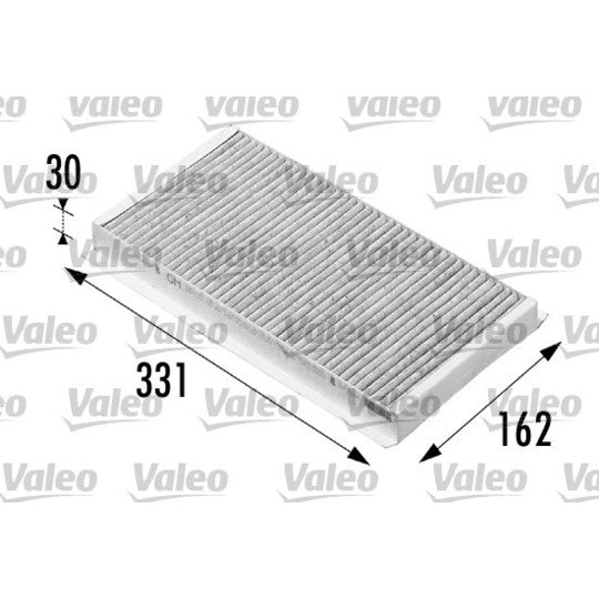 Valeo 698710 Filter, interior air to suit Fiat, Opel, Vauxhall