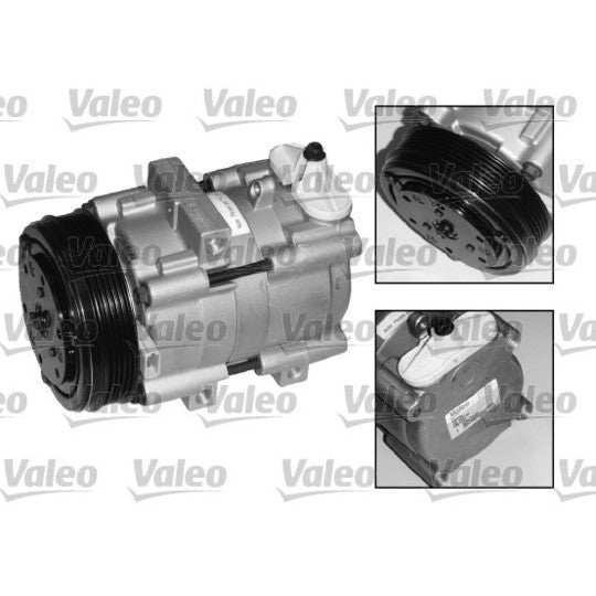 Valeo Compressor, air conditioning to suit Ford