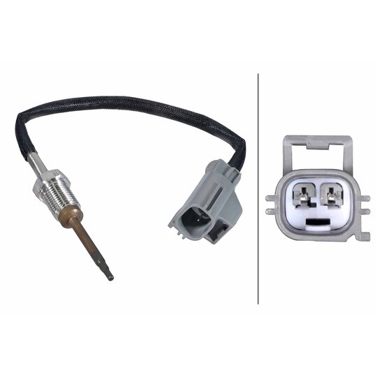Hella Sensor, exhaust gas temperature to suit Ford