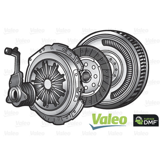 Valeo Clutch Kit to suit Fiat, Chevrolet, Opel