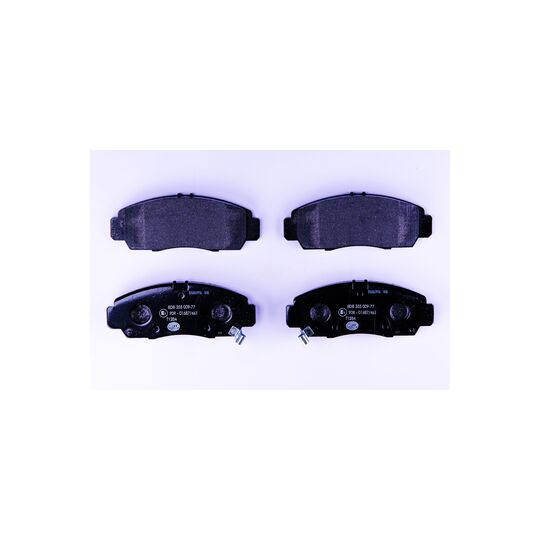 Hella Brake Pad Set, disc brake to suit Honda, Acura, Proton