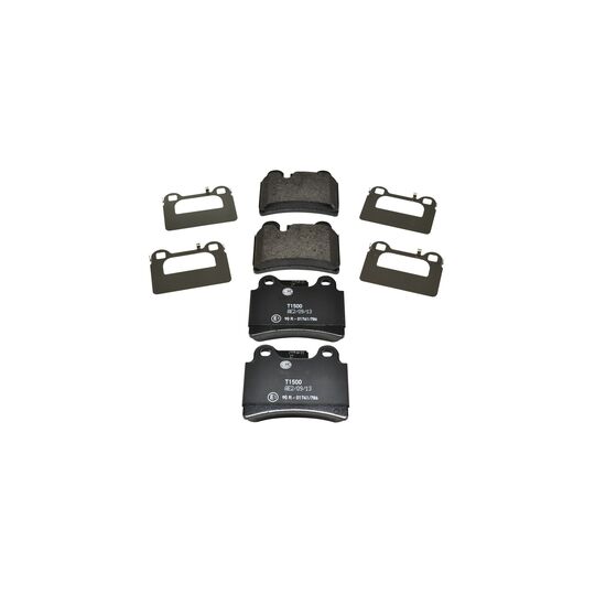Hella Brake Pad Set, disc brake to suit Audi, VW, Seat