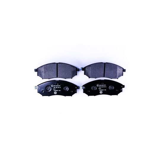 Hella Brake Pad Set, disc brake to suit Mitsubishi, Nissan, Renault