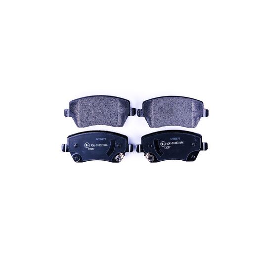 Hella Brake Pad Set, disc brake to suit Nissan, Renault, Datsun