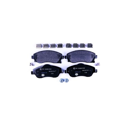 Hella Brake Pad Set, disc brake to suit Chevrolet, Opel, Vauxhall