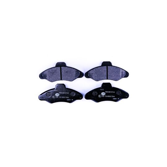 Hella Brake Pad Set, disc brake to suit Ford