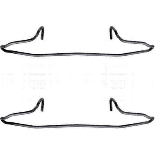 Hella Accessory Kit, brake caliper to suit Ford, Mazda, Audi