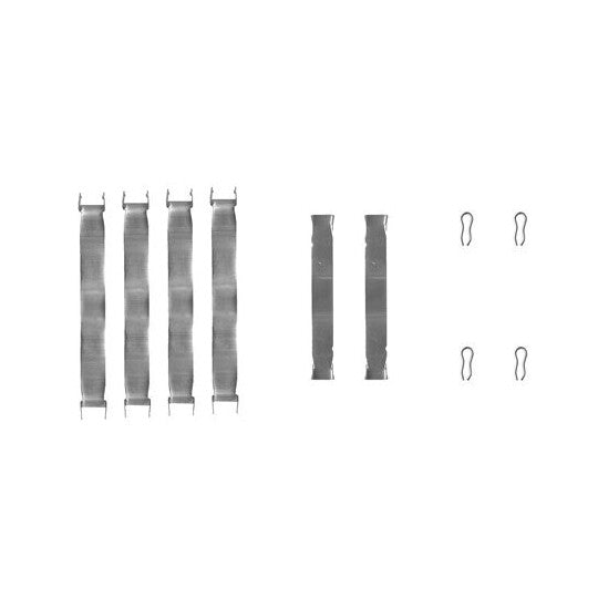 Hella Accessory Kit, disc brake pad