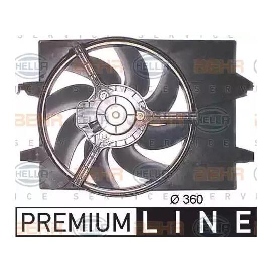 Hella Fan, radiator to suit Ford