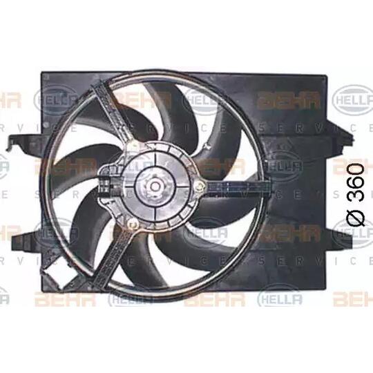 Hella Fan, radiator to suit Ford