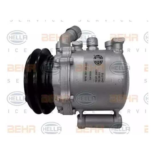 Hella Compressor, air conditioning to suit BMW