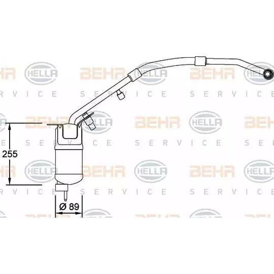 Hella Dryer, air conditioning to suit Ford
