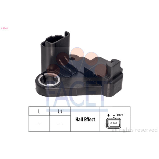 Facet Sensor, RPM to suit Ford, Mazda, Hitachi