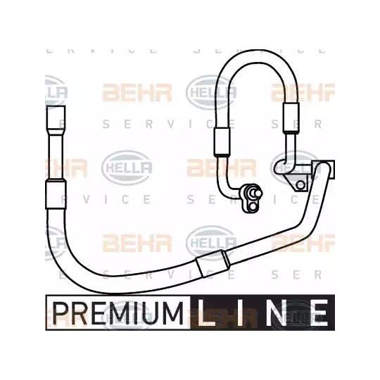 Hella High Pressure Line, air conditioning to suit Ford