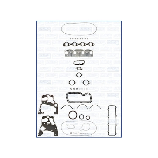 Ajusa Full Gasket Set, engine to suit Opel, Isuzu