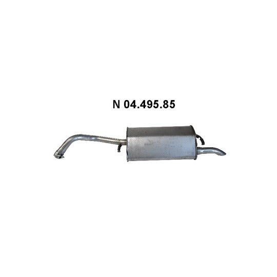 Eberspächer End Silencer to suit Ford