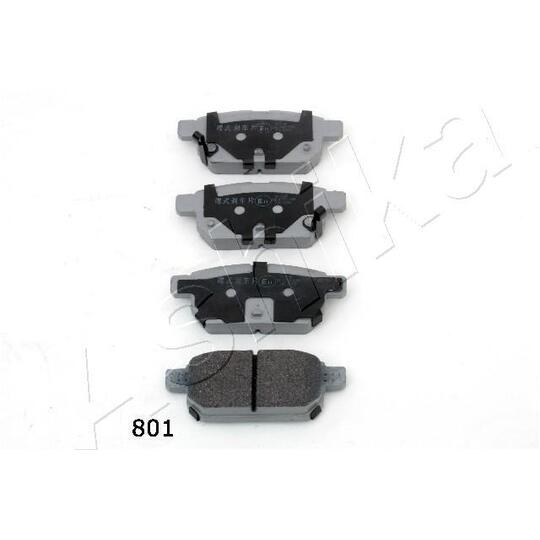 Ashika Brake Pad Set, disc brake to suit Nissan, Suzuki