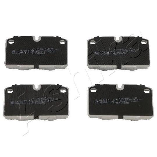 Ashika Brake Pad Set, disc brake to suit Opel, Vauxhall