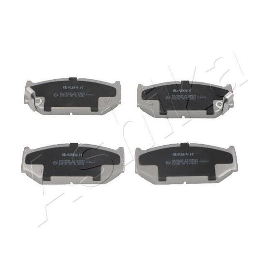 Ashika Brake Pad Set, disc brake to suit Suzuki