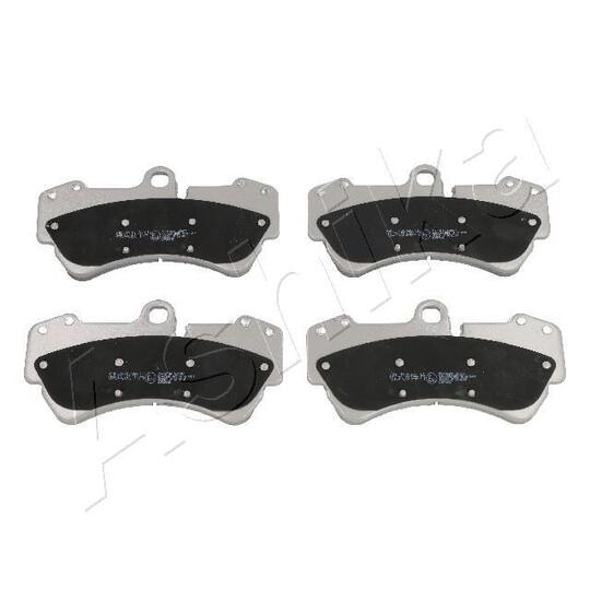 Ashika Brake Pad Set, disc brake to suit VW, Porsche, VAG