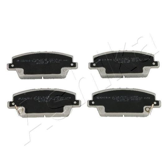 Ashika Brake Pad Set, disc brake to suit Honda