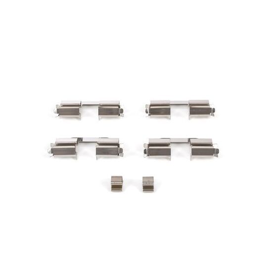 Bosch Accessory Kit, disc brake pad to suit BMW, Kia, Fiat