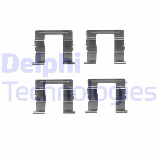 Delphi Accessory Kit, disc brake pad to suit Mazda
