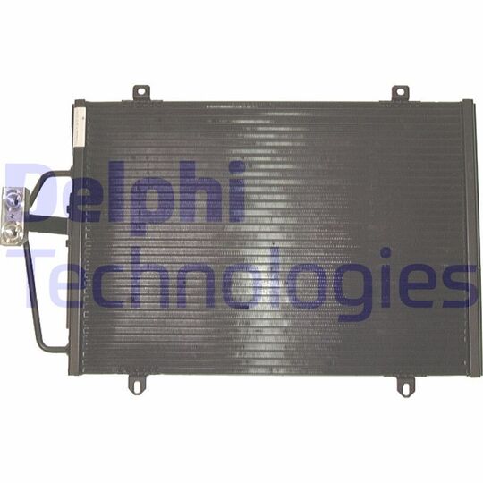 Delphi Condenser, air conditioning to suit Renault