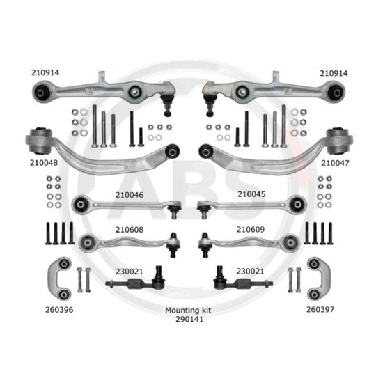 A.B.S. Suspension Kit to suit Audi, VAG