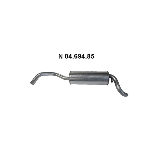 Eberspächer End Silencer to suit Ford