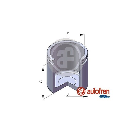 Autofren Seinsa Piston, brake caliper to suit Mercedes-Benz