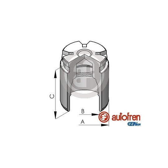 Autofren Seinsa Piston, brake caliper to suit Ford, Mazda