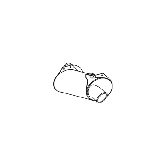Dinex End Silencer to suit Daf