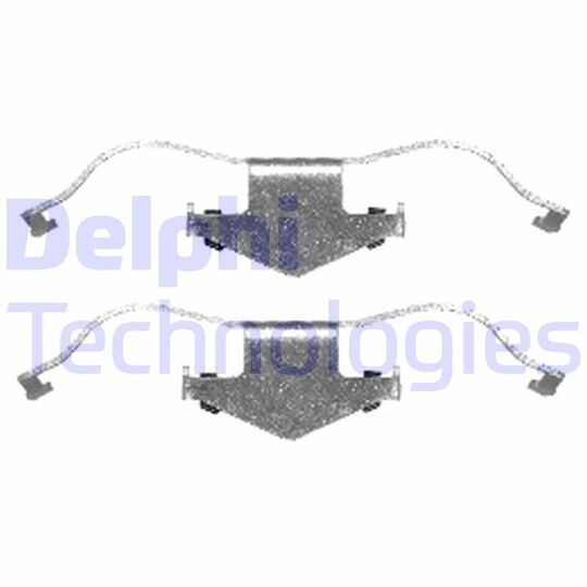 Delphi Accessory Kit, disc brake pad