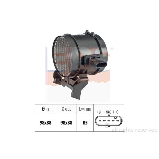 Eps Air Mass Sensor to suit Mercedes-Benz, Hitachi