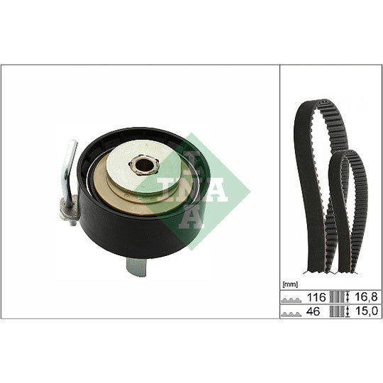 Ina Timing Belt Set to suit Ford