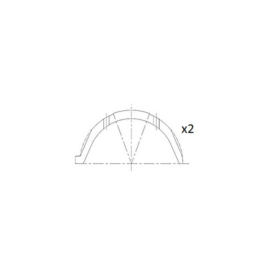 Fai Autoparts Thrust Washer, crankshaft to suit Ford, Peugeot, Citroën