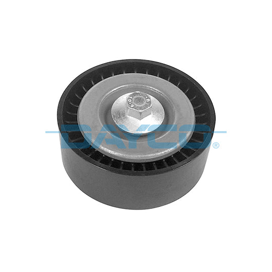 Dayco Deflection/Guide Pulley, v-ribbed belt to suit Ford