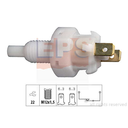 Eps 1.810.004 Brake Light Switch to suit Opel, Vauxhall, Holden