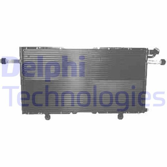 Delphi TSP0225352 Condenser, air conditioning to suit Opel, Vauxhall