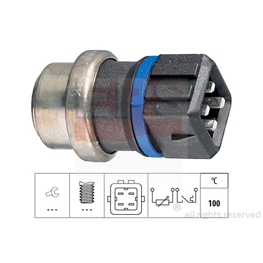 Eps 1.830.536 Sensor, coolant temperature to suit Ford, Audi, VW