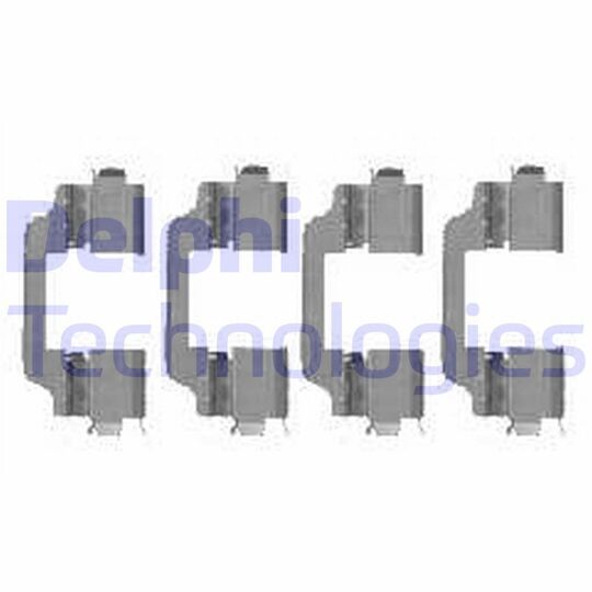 Delphi Accessory Kit, disc brake pad