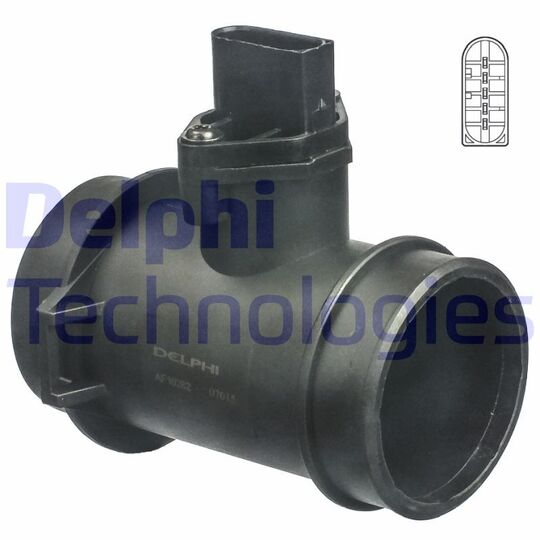 Delphi Air Mass Sensor to suit Mercedes-Benz, Ssangyong
