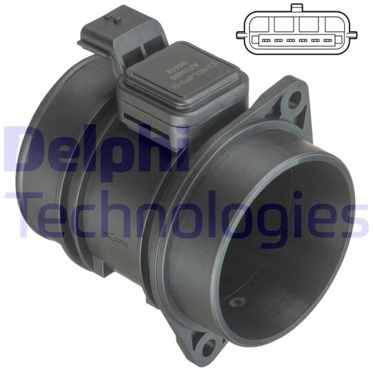 Delphi Air Mass Sensor to suit Renault, Suzuki