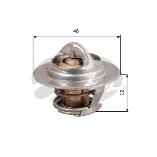 Gates Thermostat, coolant to suit Ford, Chevrolet, Opel
