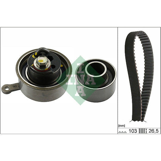 Ina Timing Belt Set to suit Ford, Mazda