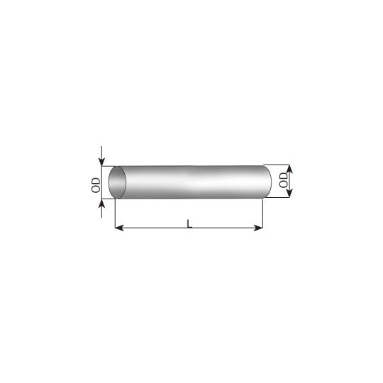 Dinex Exhaust Pipe, universal to suit Renault